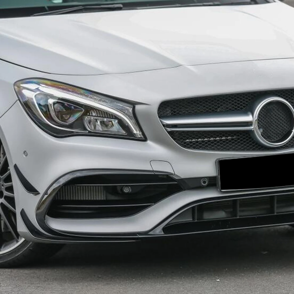 Front Bumper Fog Light Intake Frame Air Vent Trim Grille For Mercedes Benz CLA Class W117 C117 CLA200 CLA220 CLA250 2016-2019