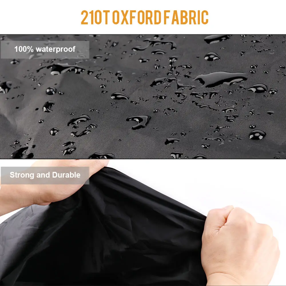 Toptrek Bike Cover Bicycle Protector Multipurpose Rain Snow Dust All Weather Protective Covers Waterproof 210T High Quality