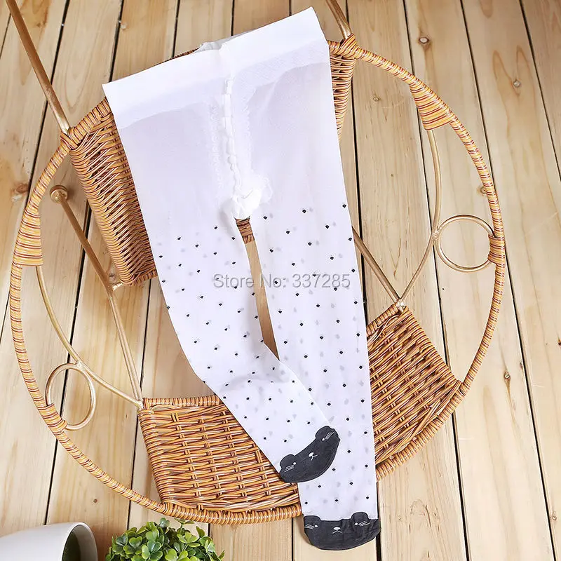 Neue Sommer Ultra-Dünne Kinder Baby Mädchen Strumpfhosen Transparente Niedliche Katzenmuster Strumpfhose Kinderstrümpfe für Baby Mädchen – Detail 26