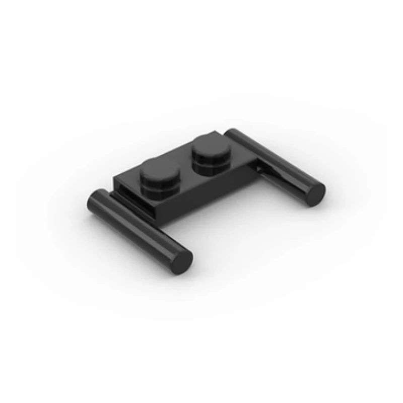 Guduola Speciale Plaat 1x2 met Handgrepen (Lage Handgrepen) 3839 MOC Bouwsteenspeelgoed Assembleren Onderdelen Cadeau voor Kinderen 80 stks/partij