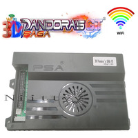 3D WIFI Pandora saga GT box 6666 IN 1 game box 120pcs 3D for gamepads adapter Arcade Machine HDMI HD video games