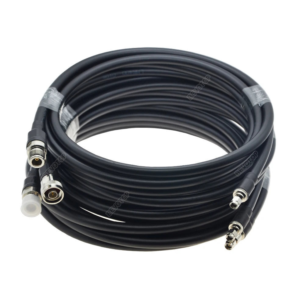 N Female to SMA Male LMR400 Cable 50 Ohm Low Loss RF Coax Pigtail Jumper for Helium Hotspot Bobcat Miner Lora Fiberglass Antenna view 6