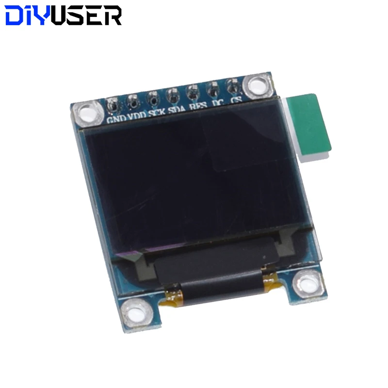 

0.95 inch full color OLED Display module 0.95" OLED module with 96x64 Resolution,SPI,Parallel Interface,SSD1331 Controller 7PIN