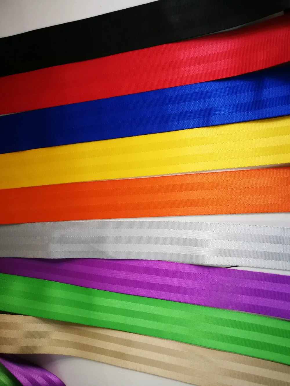 18 Color 100M car modified seat belt webbing 3C standard certification truck goods bundled ribbon car accessories
