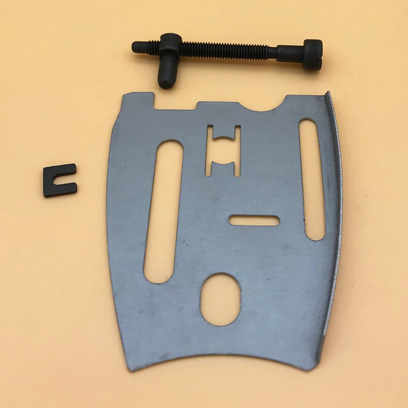 Bar Plate Guide Chain Adjusting Screw Tensioner Set Fit Husqvarna 61 66 181 266 268 Special 272 272XP 281 288 Chainsaw