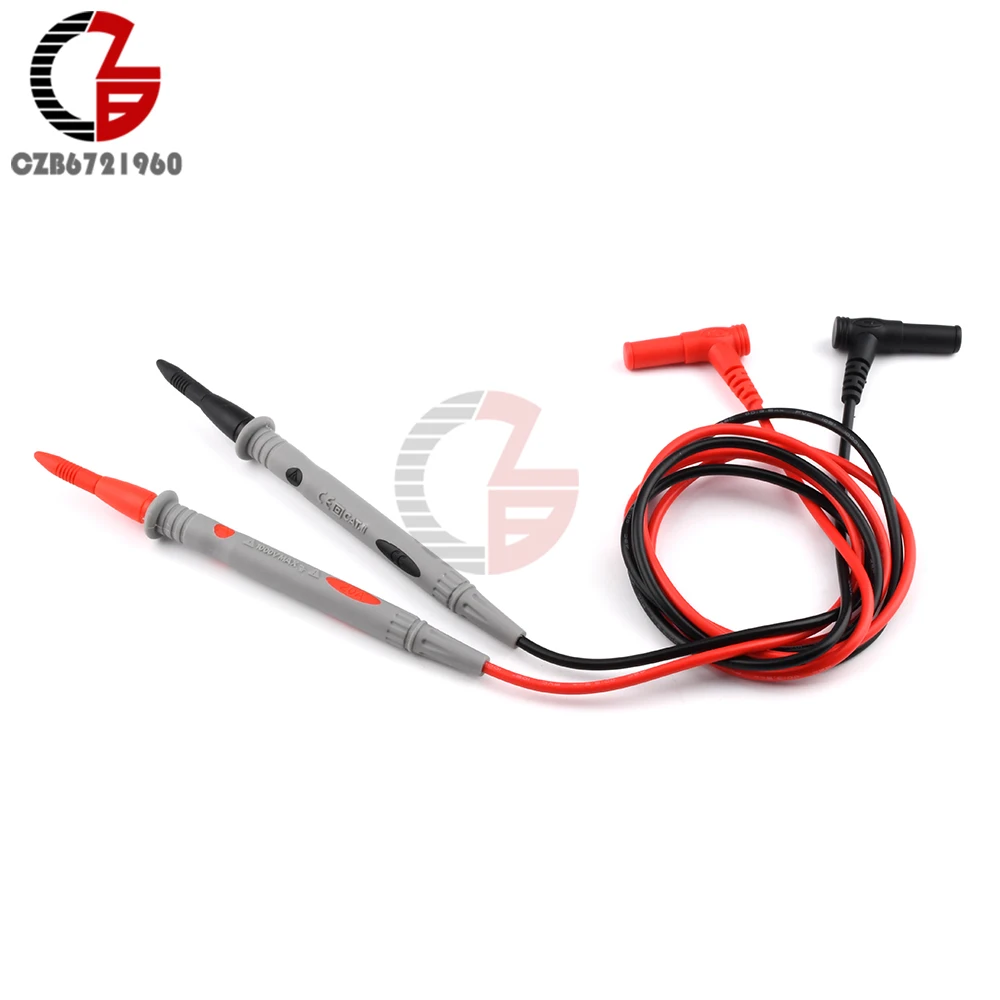 1 Pair Universal Digital Multimeter Test Pen Leads Multi Meter Tester Test Lead Cable Probe Pin Needle Wire Line 1000V 10A 20A