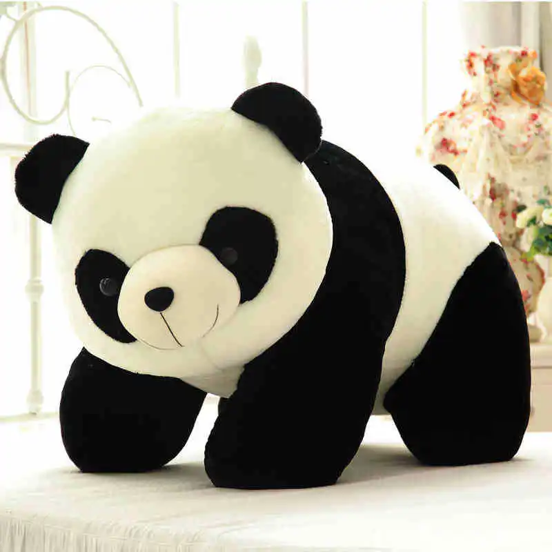 Cute Baby Big Giant Panda Bear Plush Toys Soft Stuffed Animal Doll Cushion Pillow Cartoon Home Bed Decor Gift