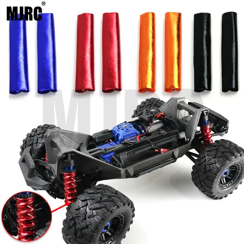 

For 1/10 Traxxas 89076-4 Maxx 4wd Rc Car 4pcs/set Shock Absorber Cover Model Car Spring Dust Sleeve