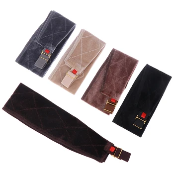 Nowy brązowy/czarny/blond Hand Made antypoślizgowa peruka Grip Band z dwustronnym aksamitem regulowana peruka Band pałąk