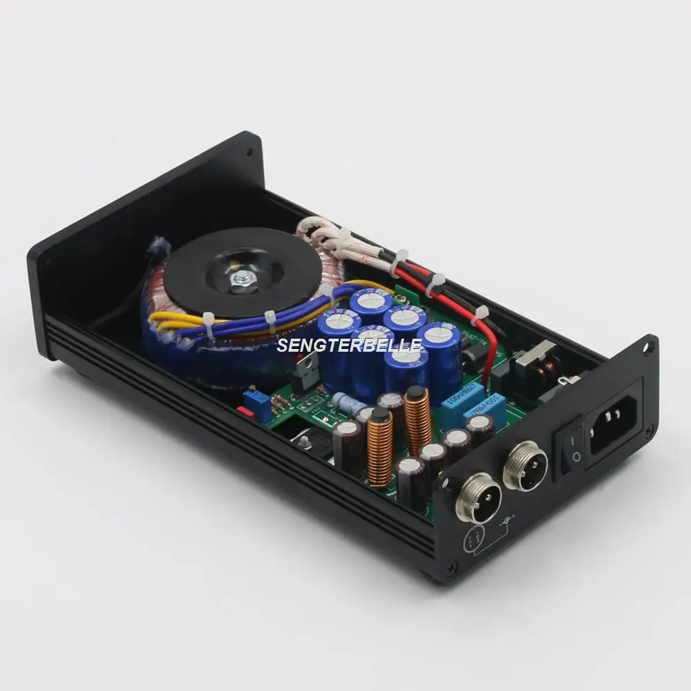 HiFi 50W Ultra-Low Noise Linear Power Supply DC5V 12V 16V 18V 24V NAS Router MAC Audio Adapter