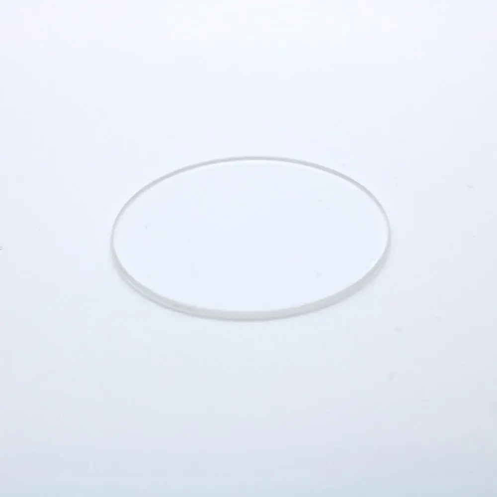 endure 1200C heat total 40pcs size diameter 20mm and 1mm thick clear quartz glass plate JGS2