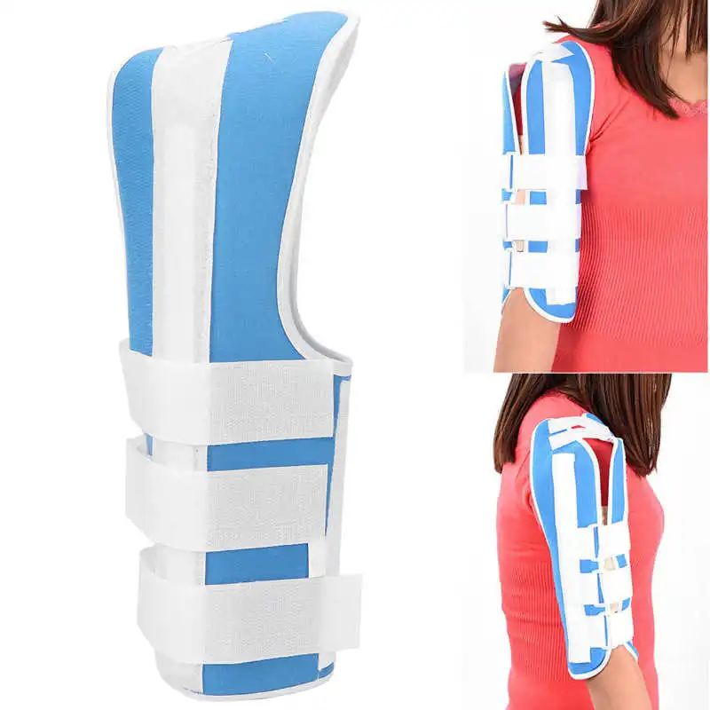 Adjustable Upper Arm Splint Splint Breathable Humeral Brace Support Protector Shoulder Elbow Stabilizer for Fracture Recovery