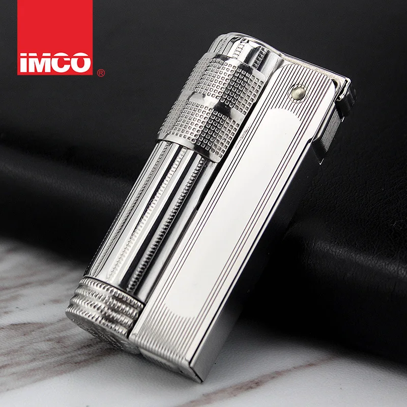 IMCO Brand Stainless Steel Gasoline Lighter 6700 Vintage Men Cigarette Lighter