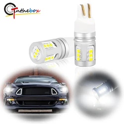 2PCS Error Free CAN-bus T10 168 194 15-SMD LED Side Marker Light bulbs For Mercedes Benz W211 W221 W220 W163 W164 W203 C E SLK
