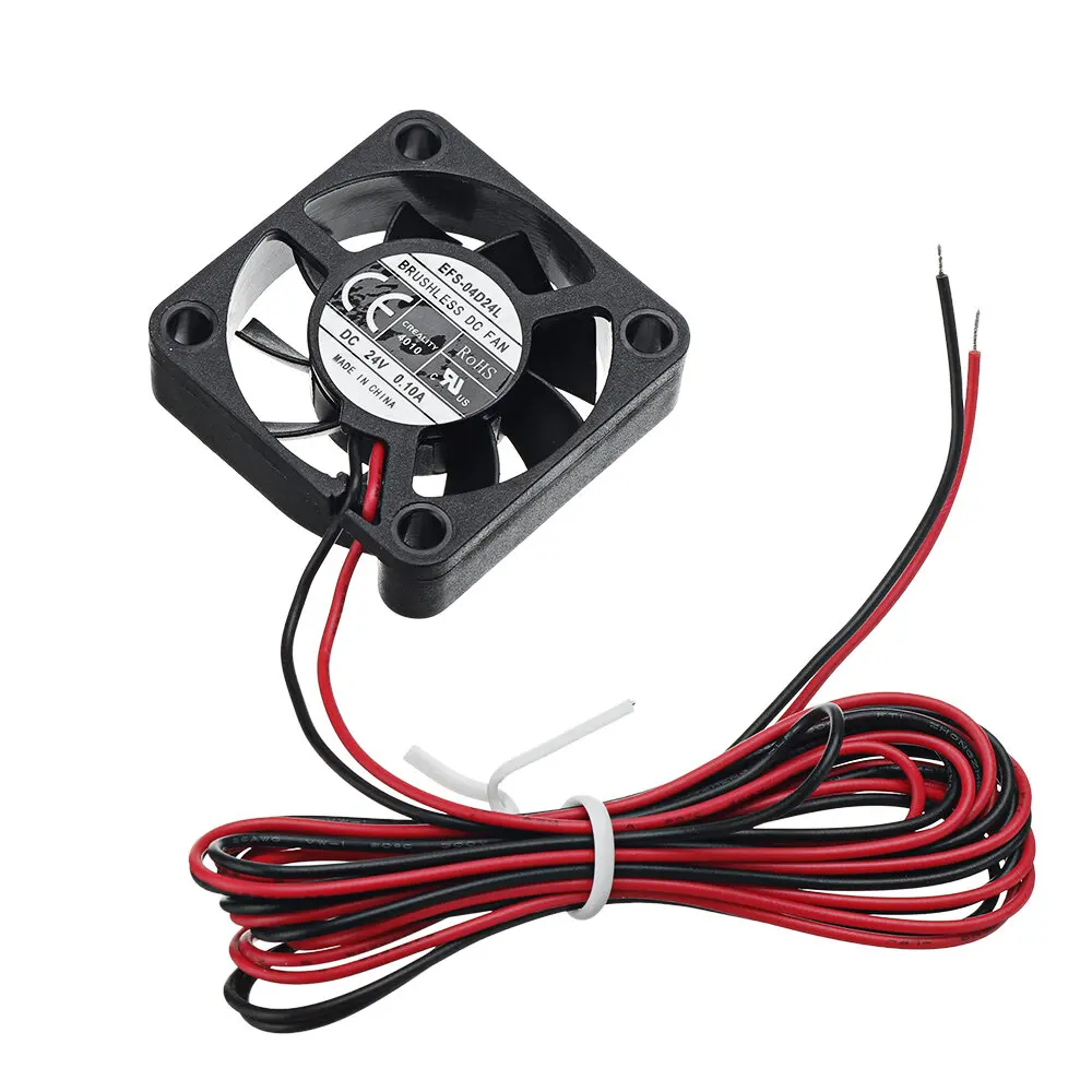 2/5pcs Creality 3D 24V Ender-3 Axial Flow Cooling Fan 7000r/min L1400mm for Ender-3 V2 Ender-5 Ender-6 CR-10 MAX 3D Printer Part