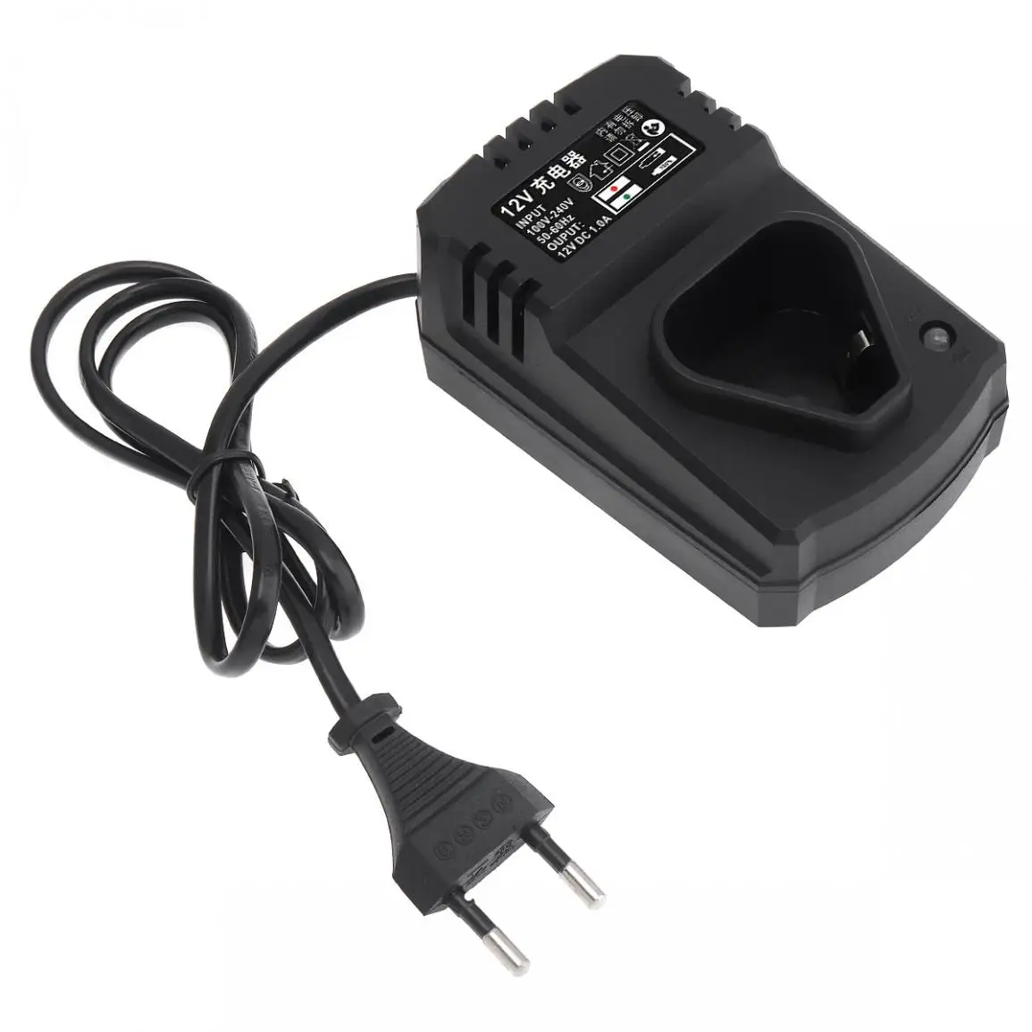 DC 12V Portable Multifunction Li-ion Lithium Battery Charger Rechargeable Power Adapter for Electric Drill Screwdriver