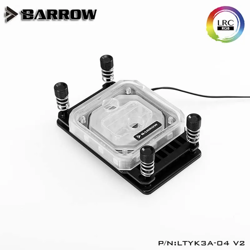 

Barrow PC water cooling Radiator CPU cooler processor Water Block for AMD/AM4 Platform micro waterway LTYK3A-04 V2