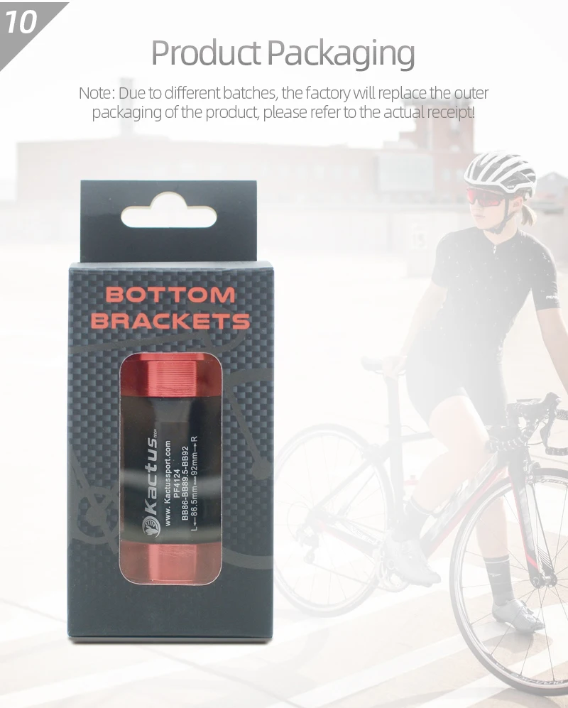 KACTUS Tretlager PF4124 BB86 BB92 Passend für Shimano/SRAM GXP Pressfit 41 Breite 86,5-92 Keramiklager 24mm Kurbel Fahrradteile – Detail 14