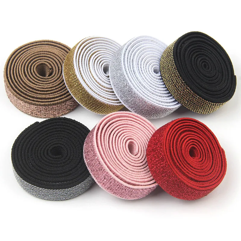 Rubber Band 15mm Elastic Band Elastico Para Costura Couture Elastiek Voor Naaien Wedding Clothing Decoration Accessories