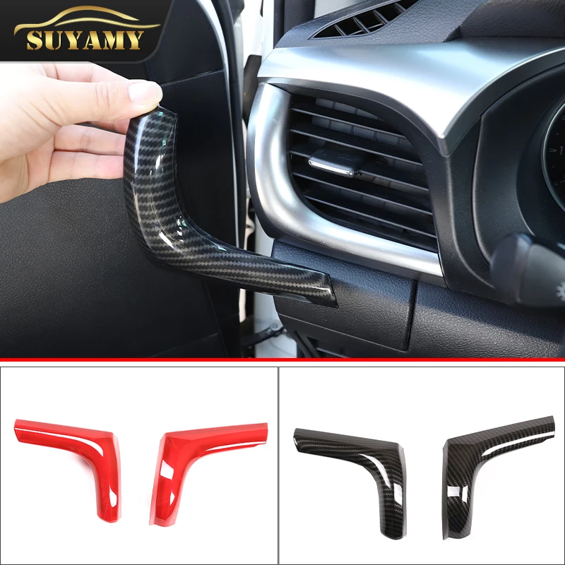 

Car Styling For Toyota Hilux 2015-2021 Dashboard Side Decoration Strip Center Console Trim Car Accessories Interior Modification