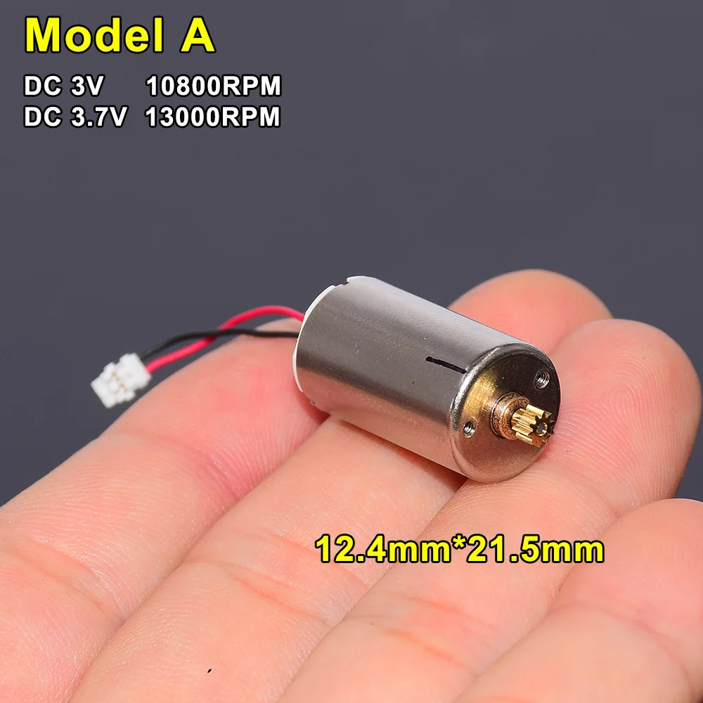 Japan Micro Mini 12mm 13mm Big Coreless Electric Motor DC 3V-12V High Speed 5-Pole Rotor Engine for Robot Control