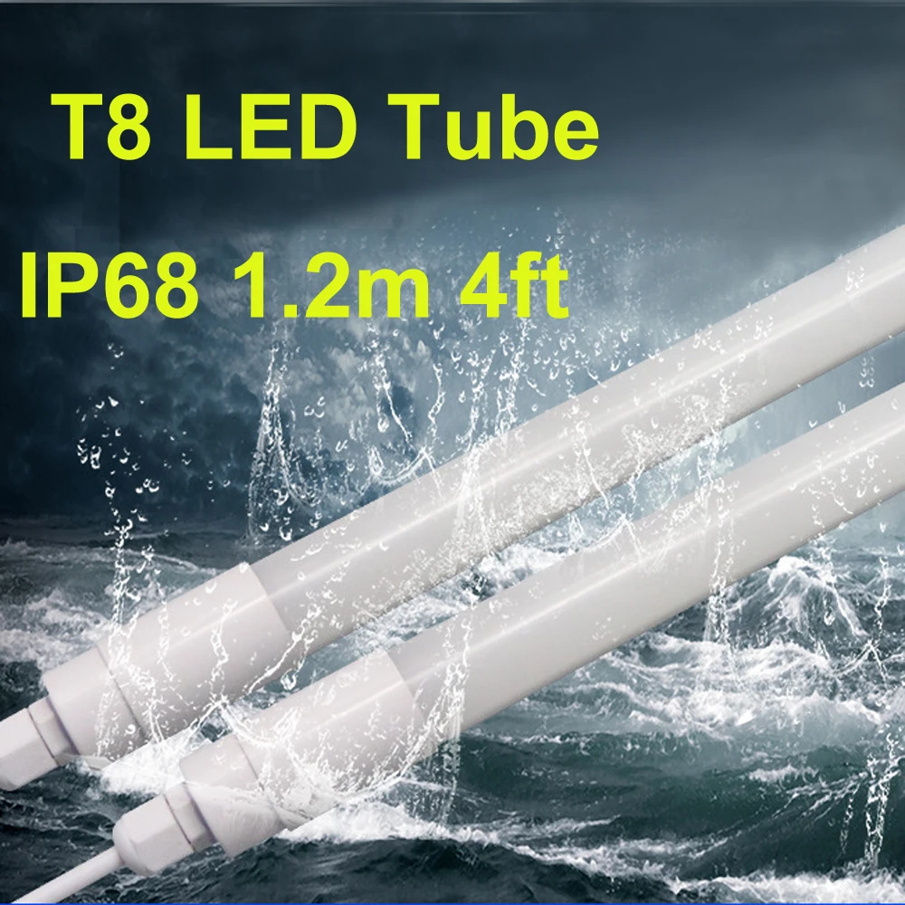 

25pcs 1.5m 1.2m 4ft 5ft T8 Led Tube Light Bar Light Waterproof IP68 22W 18W 13W 9W 30cm 60cm 90cm Led Batten Light Cold room