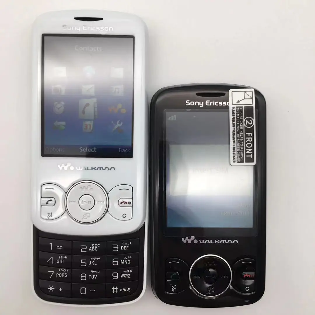 Sony Ericsson W100 Refurbished-Original Unlocked W100 Mobile Phone 2MP  FM W100 Cell Phone Free shipping