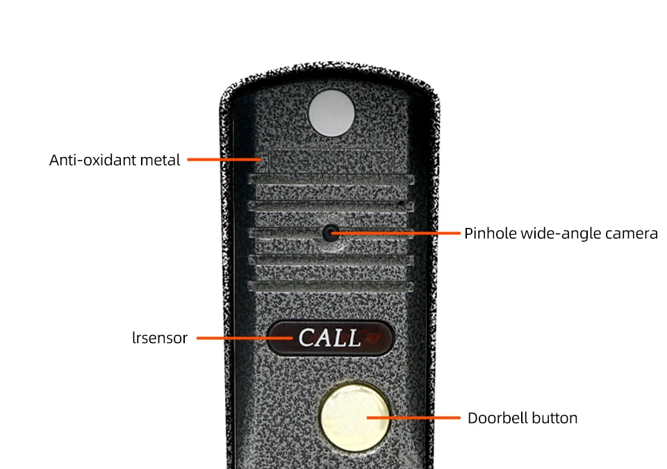 Smart Video Intercom 1200TVL Video Deurbel Camera Voor Appartement 7 Inch Tuya Monitor Ondersteuning One-Key Unlock Bewegingsdetectie