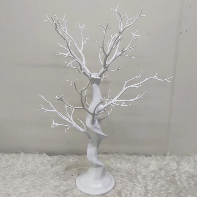 12pcs) new hot sale warm white mini tree wedding display stand for table decor yudao1841