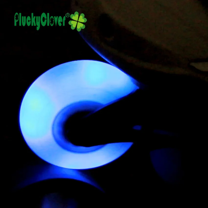 Rueda de patín en línea con luz Led brillante, rueda de patinaje brillante, 72mm, 76mm, 80mm, 1 unidad
