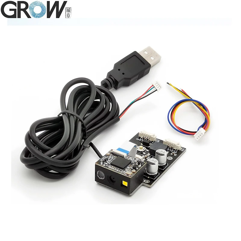 GROW GM69 1280*800CMOS High Density Bar Code Readable 1D 2D USB UART PDF417 Bar Code Qr Code Scanner Module Reader