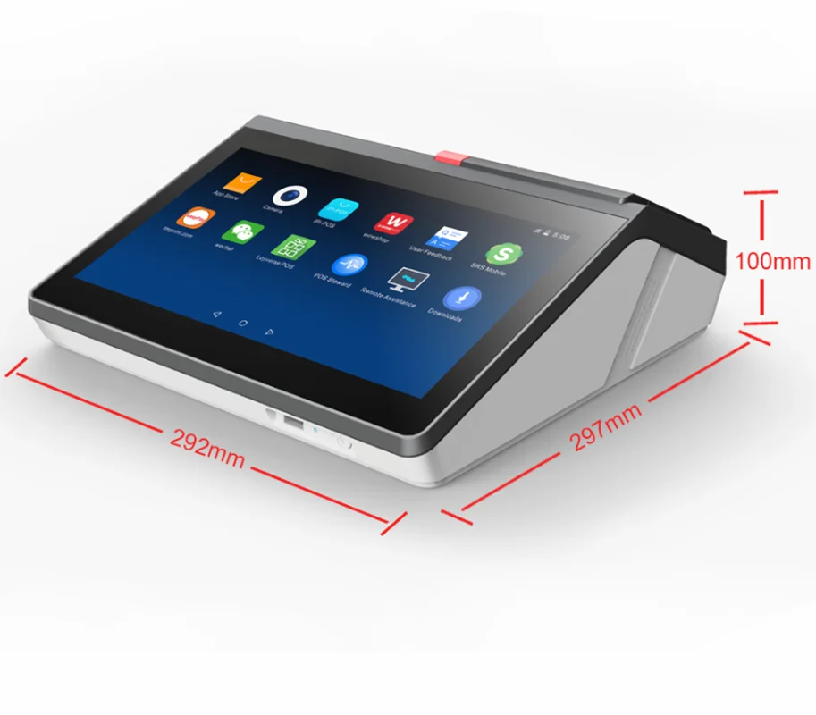 Imagem -03 - Terminal Pos Termina com Nfc e Scanner 2d Tudo em um Android 11 Toque de Caixa Registradora Varejo e Comercial 80 mm 116 Pol