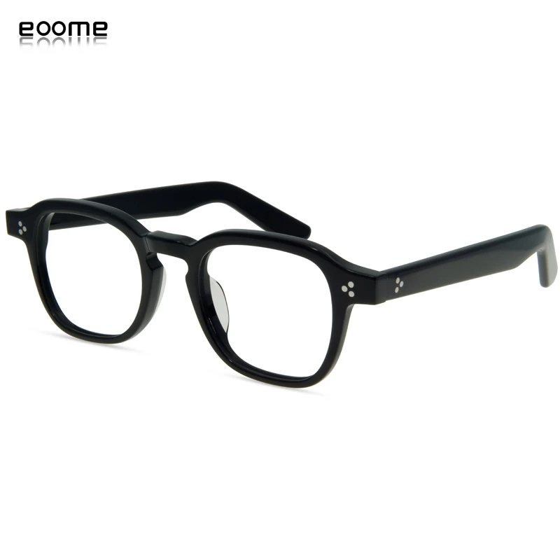 Eoome men Square Shape optical Frames Acetate Vintage Korea Style optical glasses  очки для зрения оправа для очков мужчин