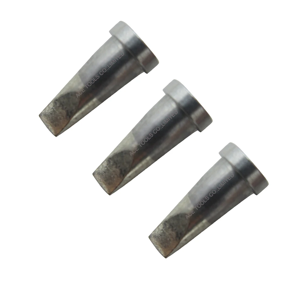 Puntas de soldadura de repuesto LTC cincel de 3,2mm para WELLER WP80 WSP80 WSFP8 WD1000 WD2000 WSD81 WS81 WSF81D8 WS81D5 mango de hierro