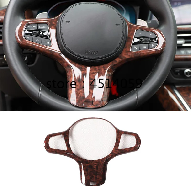 

Steering Wheel Decoration Cover Trim Interior Car Styling for BMW 3 Series G20 2020 2021