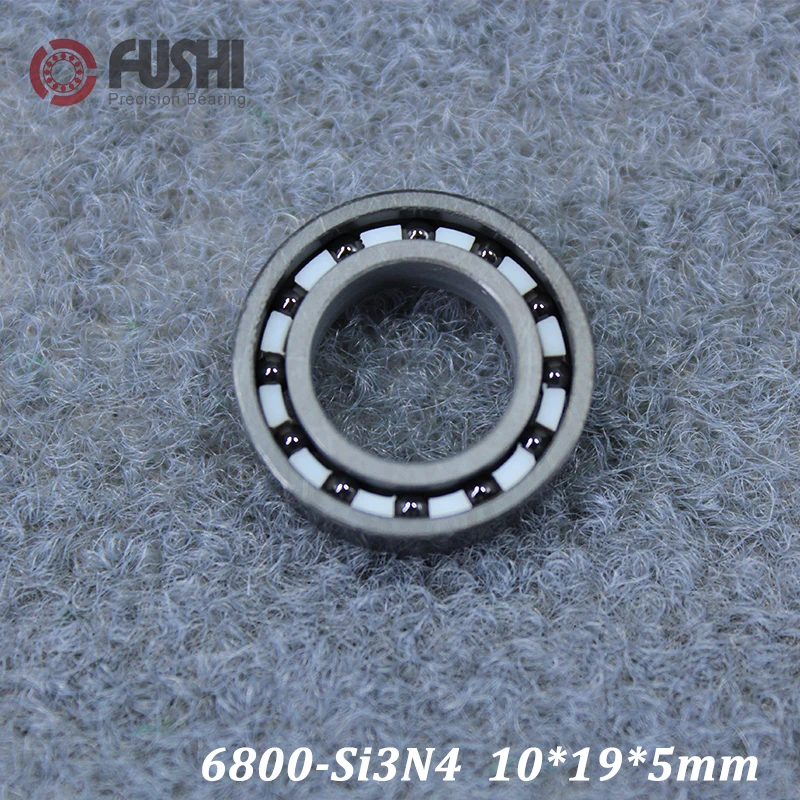 6800 Full Ceramic Bearing ( 1 PC ) 10*19*5 mm Si3N4 Material 6800CE All Silicon Nitride Ceramic 6800 Ball Bearings