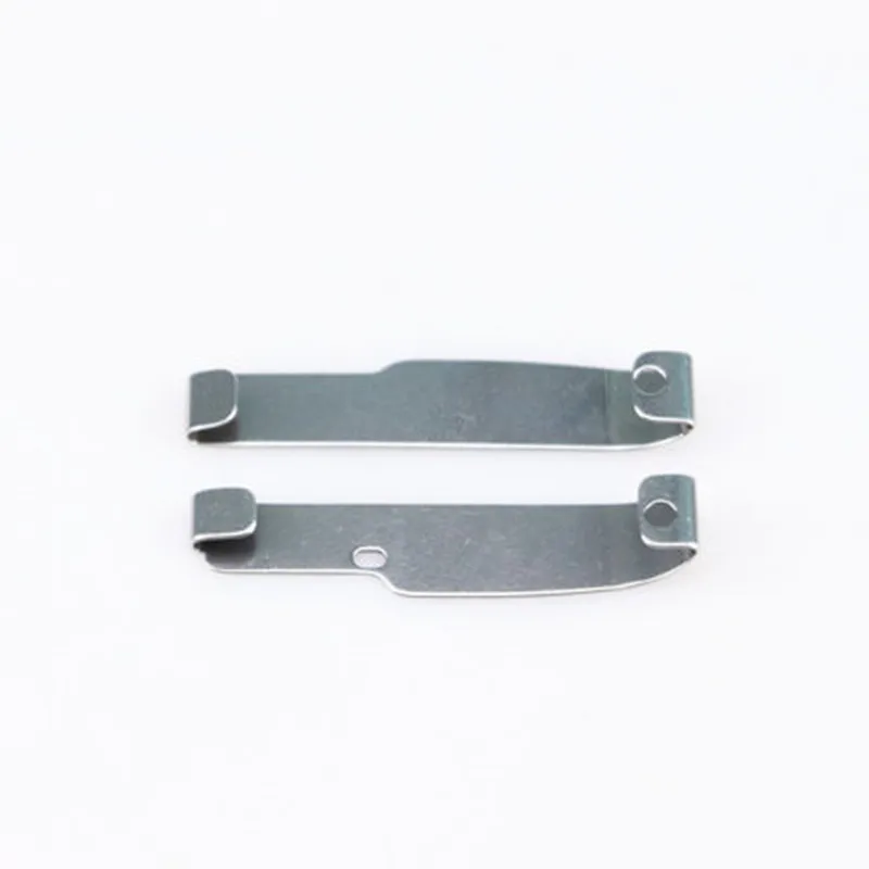 Four needle six thread curved arm seam sewing machine presser foot plate length 4.2cm presser foot plate steel sheet