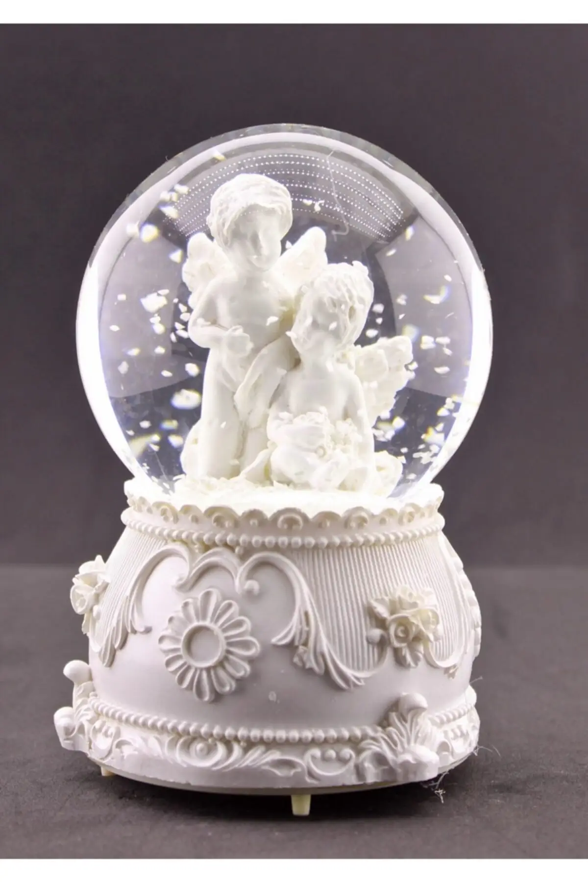 

Angel Themed Medium Size Illuminated Music 12cm 30b Snow Globe Home Office Products Souvenirs