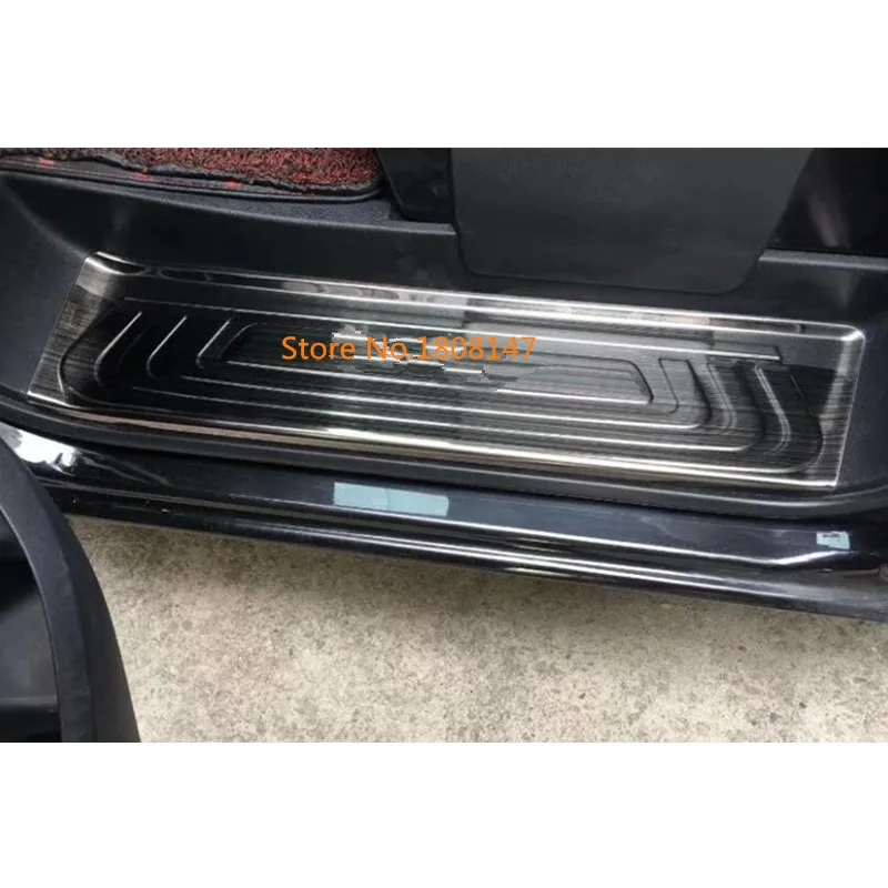 Car Cover Pedal Door Sill Scuff Plate Cover External Threshold Stick Frame For Benz Vito W447 2016 2017 2018 2019 2020 2021 2022