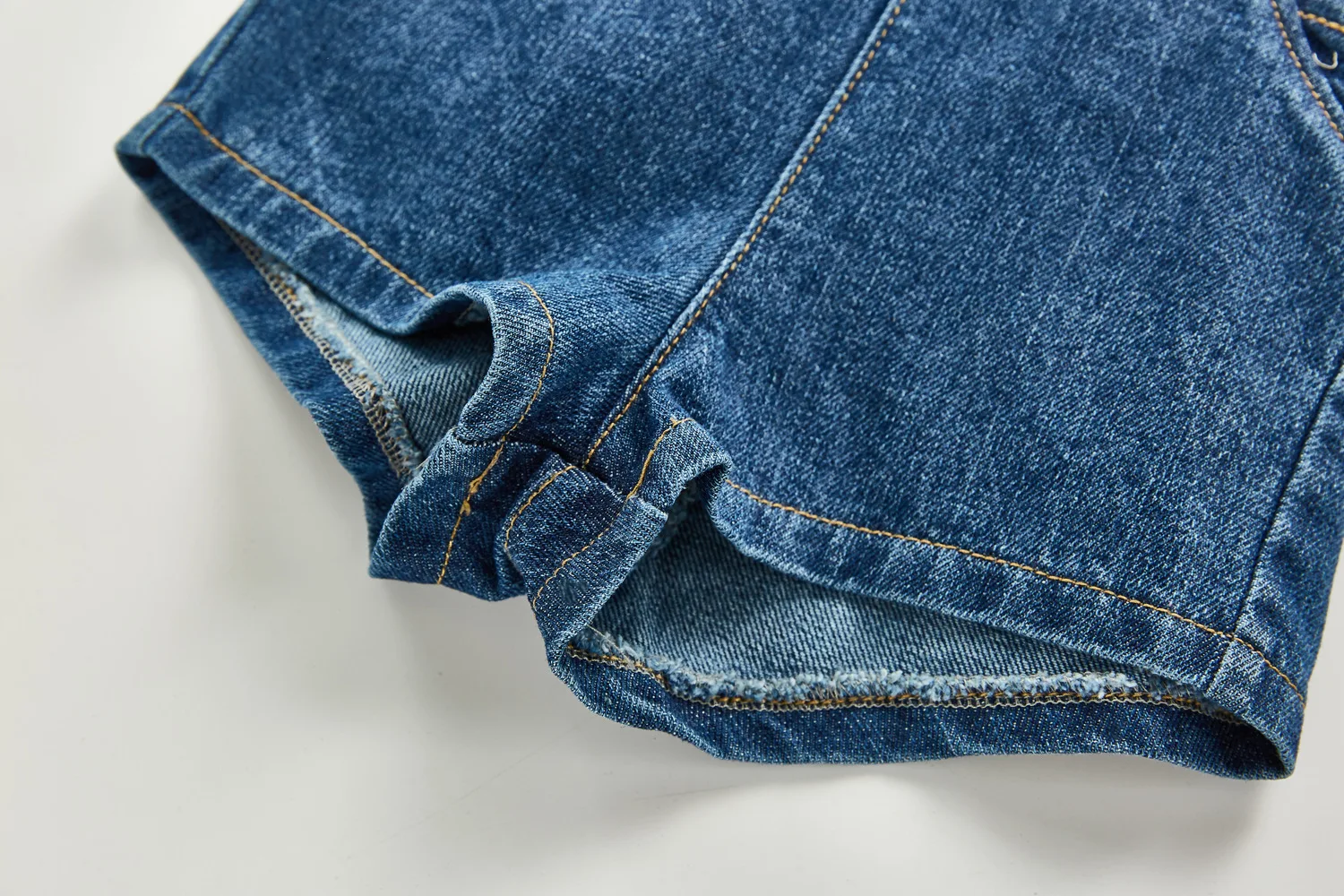 BOBOTCNUNU 2024 Newborn Spring Autumn New Baby Overalls Boys Girls Denim Overalls Kids Jumpsuit Children Denim Shorts