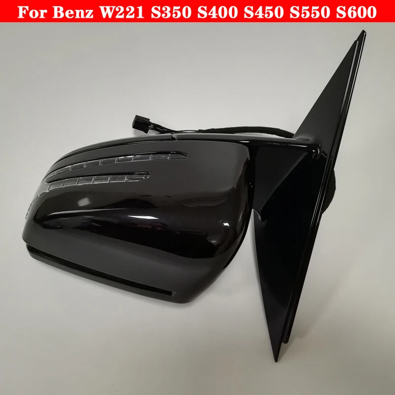 

Car Outside Rearview Mirror Rear View Side Mirror For Mercedes-Benz S-class W221 S350 S400 S450 S550 S600 2218101176 2218101276