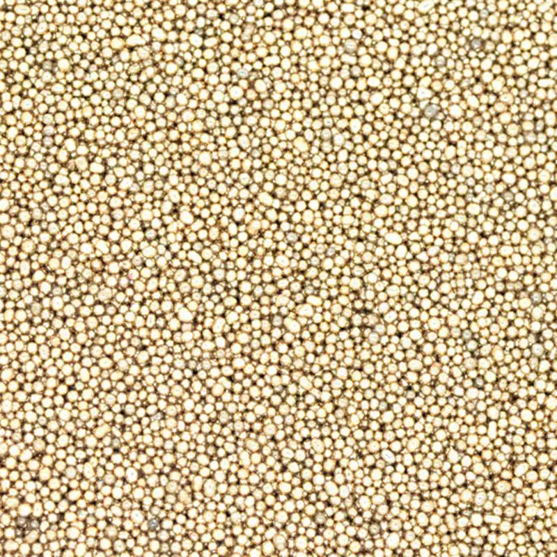 50g Micro Beads Ball Crystal Nail Caviar Beads Glass Trend Caviar Nail Art Decorations Tips Gold Color 0.7mm