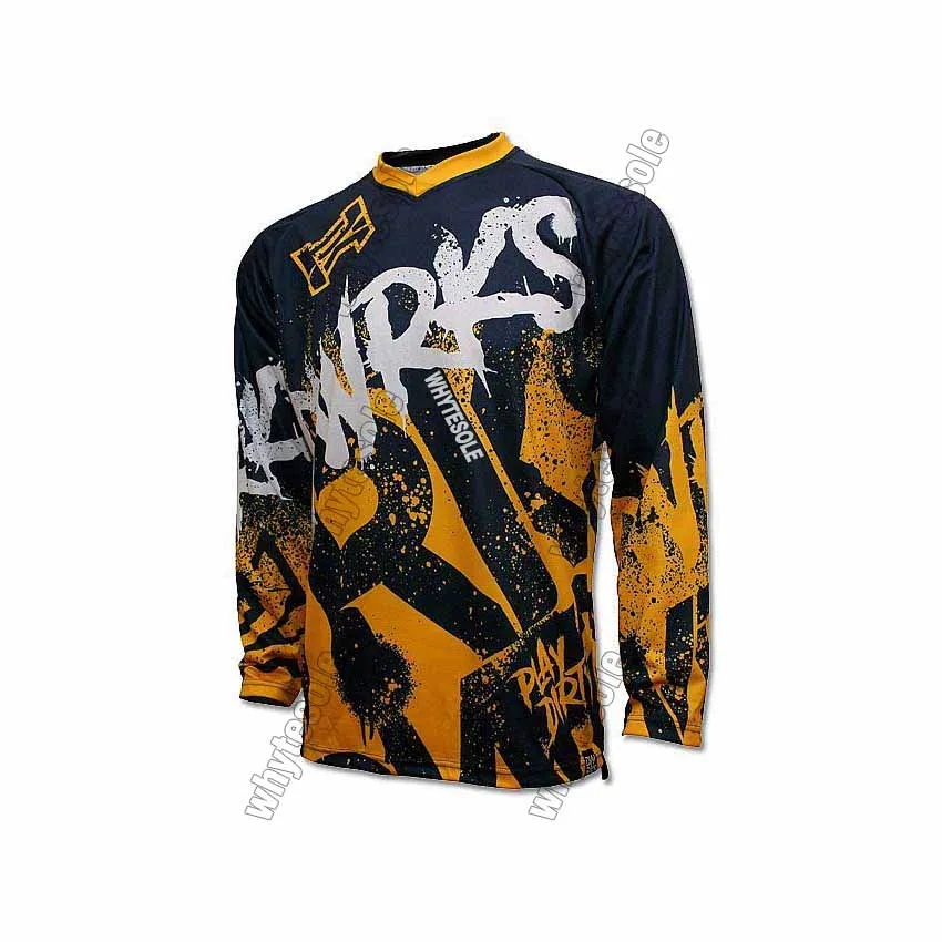 ENDURO-Maillot de cyclisme pour homme, vêtement pour moto tout-terrain, VTT, MX, BMX, Tshit, 2021