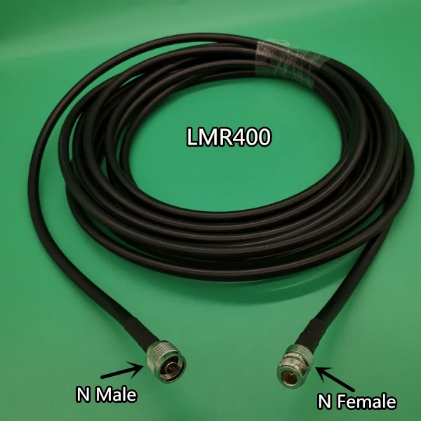 

LMR400 Cable Kabel N type Female to N type Male Connector Low Loss RF Coaxial cable