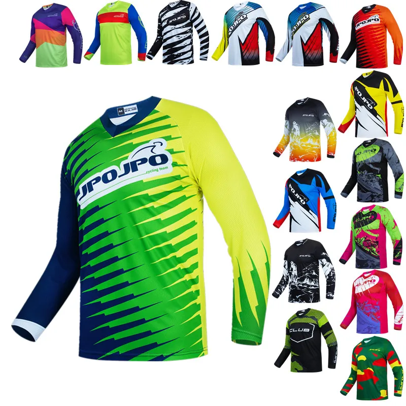 

Men's Cycling Jersey Long Sleeve Mountain MTB Jersey Downhill Jerseys Enduro Motocycle Jersey DH BMX Off Road Motorcycle Clothes