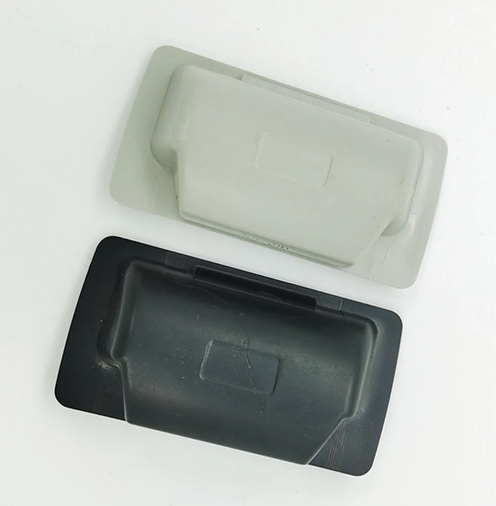 Plastic handle clasp iron cabinet door clasp box lock ls102-3 handle ABS square black plastic dark handle