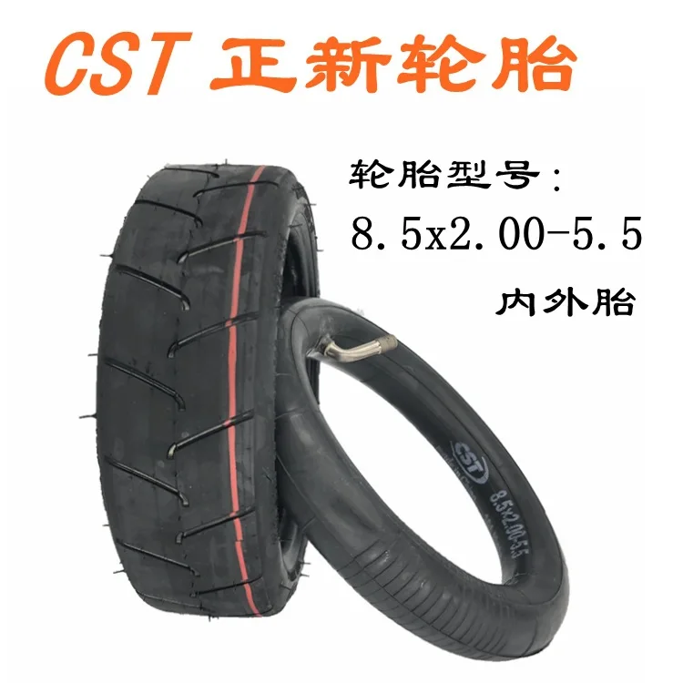 

Electric Scooter Tire 8.5x2.00-5.5 Inner and Outer Solid Tire Pneumatic Tire CST Zhengxin Tire