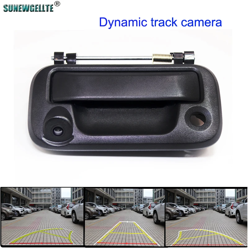 HD 4089T Vehicle Dynamic Trajectory Parking Line Car Rear View Reverse camera For Ford F150 F250 F350 F450 F550 F650 F750