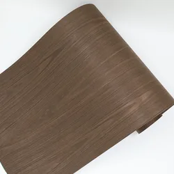 Greenland Smoked Walnut Wood Veneers Flooring DIY Furniture Natural Material Bedroom Cabinet Table Skin Size 250x58CM Chapa