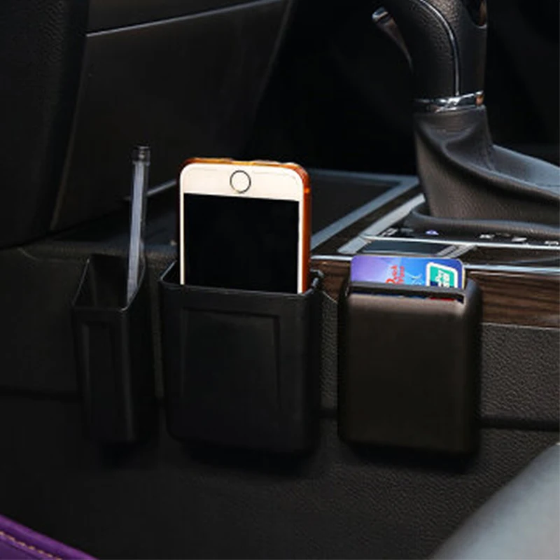 Auto Handy Lücke Lagerung BoxAuto Sitz Organizer Spalt Kreative Hängen Halter für Telefon Tasche Automobil Zubehör